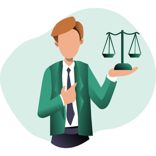lawyer illustration